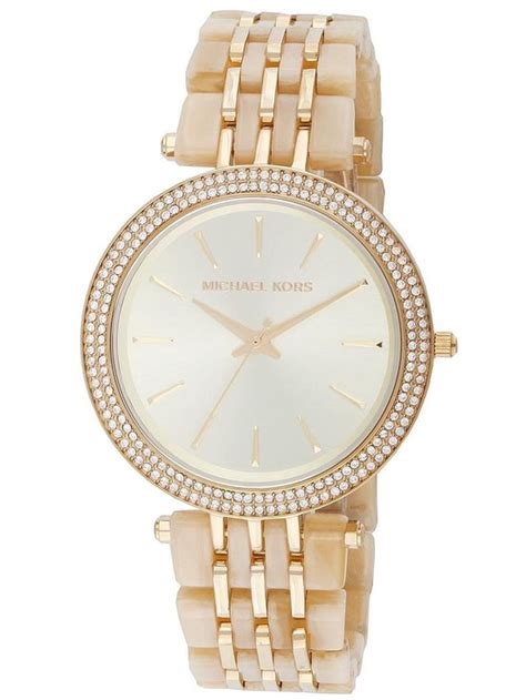 michael kors horloge dames goud zilver